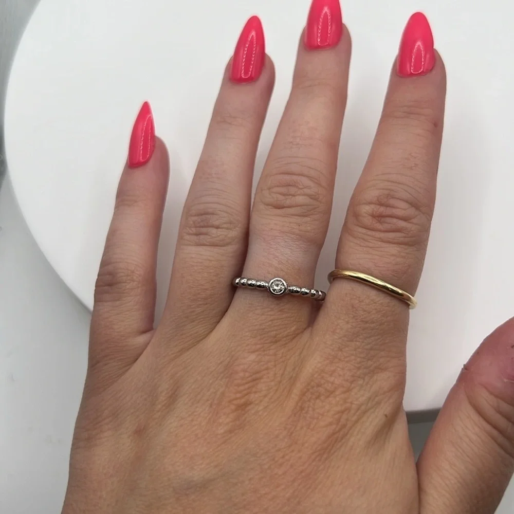 465. QUDO stainless steel ring